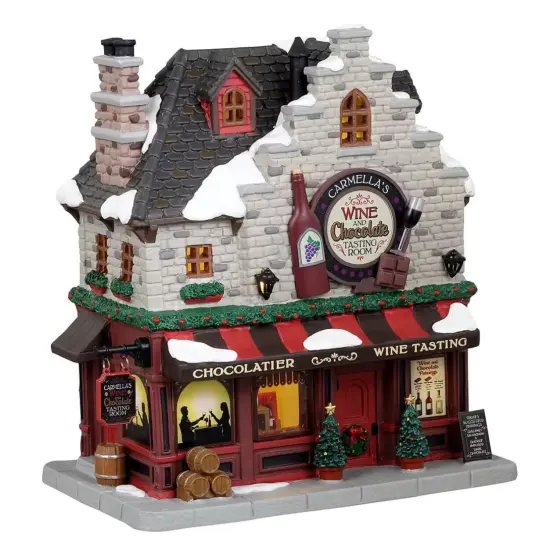 Carmella's Wine and Chocolate Tasting Room - Lemax Caddington Village {1}