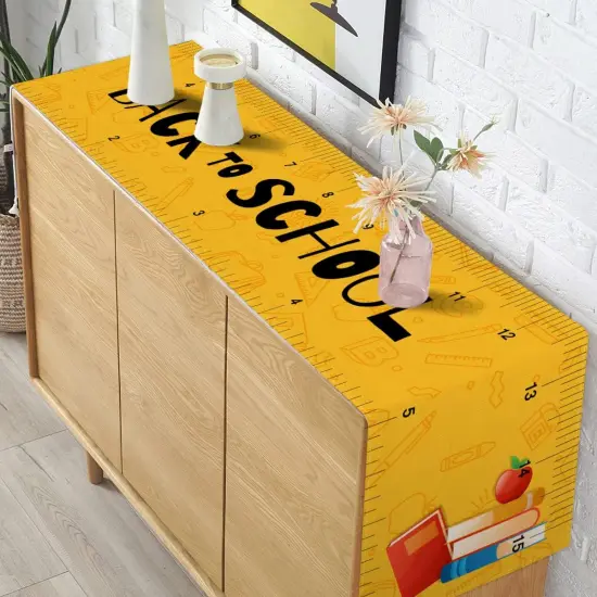 Back to School Table Runner Ruler First Day of School {3}