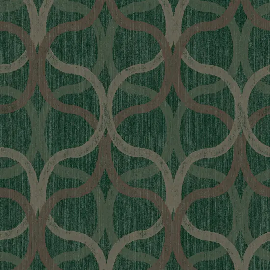 Boutique Refine Geo Green & Gold {2}