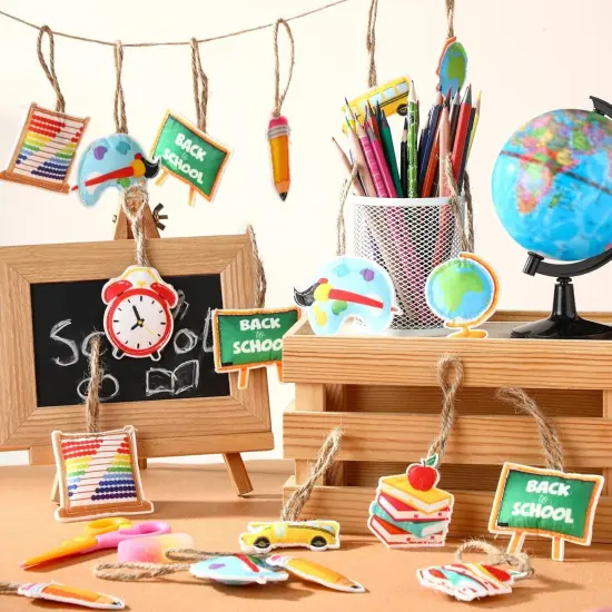 24 Pcs Back to School Hanging Ornament {3}