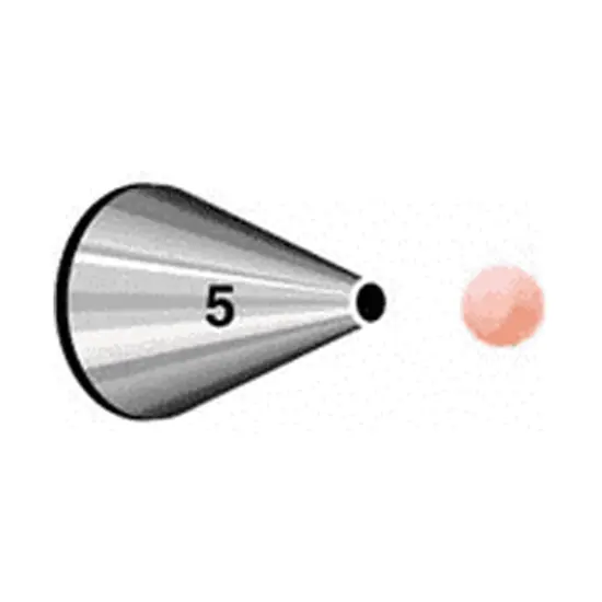 Wilton Standard Round Piping Decorating Tip {1}