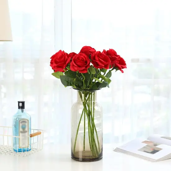 Realistic Long Stem Fake Flowers in Bulk for Flower Arrangement Wedding Centerpiece Home Party Decor {5}