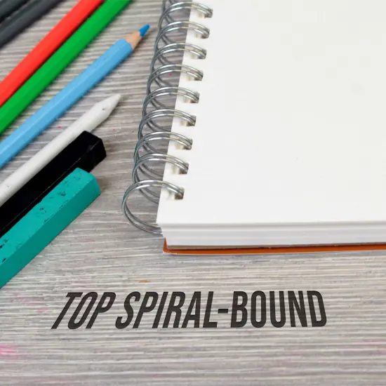 11"x14" Top Spiral Bound Sketch Book, 2 Pack, 100 Sheets Each, 60lb (100gsm), Acid-Free, Artist Sketchbook, Drawing Pad for Adults & Students {4}