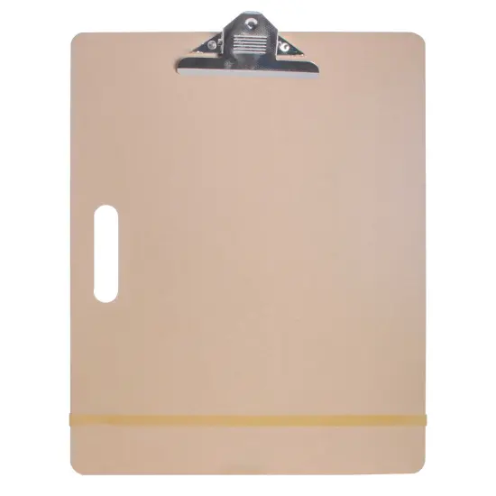 11" x 17" Artist Sketch Tote Board - Lightweight Hardboard Drawing Board with Handle, Clip & Rubber Band for Art, Sketching, Travel, Studio {1}