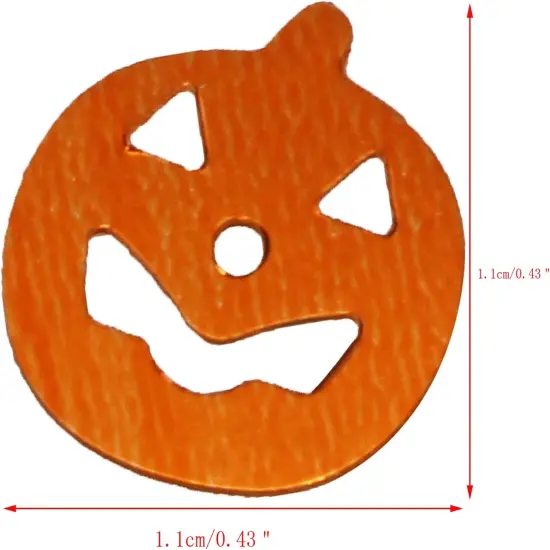 1000pcs Halloween Party Confetti - Pumpkin {6}