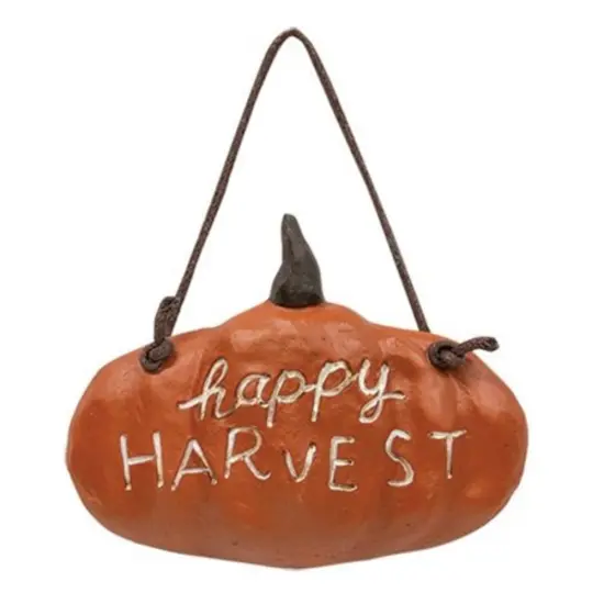Resin Happy Harvest Hanger {1}