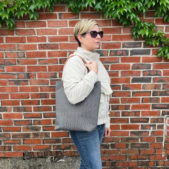 Crosscut Sewing Co.&reg; Lincoln Tote Sewing Kit - Beginner Sewing Project Kit Line up {6}