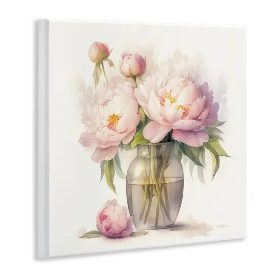 Stupell Industries Subtle Blush Peonies Wall Plaque Art Design by LSR Design Studio {3}