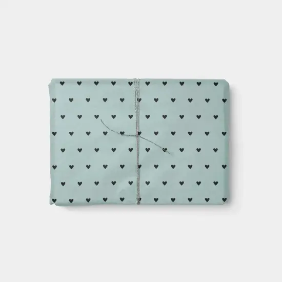 Heart Pattern Gift Wrap {2}
