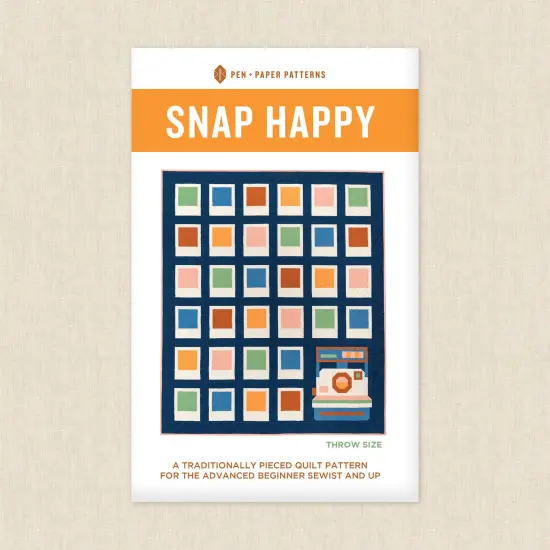 Snap Happy (ppp 41) | Pen and Paper Patterns | Sewing Pattern {1}