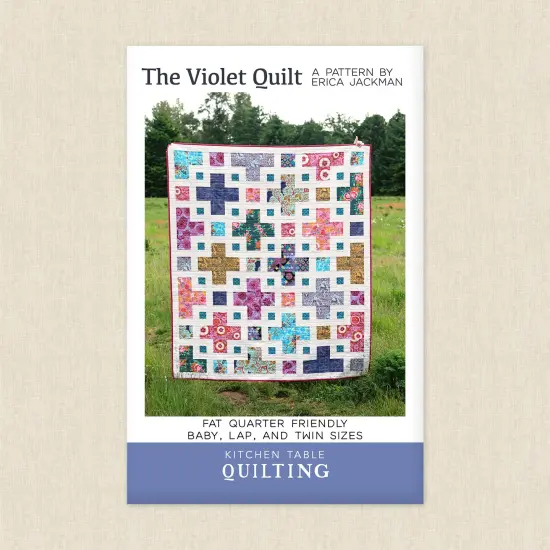 The Violet Quilt (ktq 126) | Kitchen Table Quilting | Sewing Pattern {1}