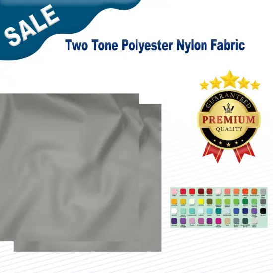 Two Tone Polyester Nylon Fabric {1}