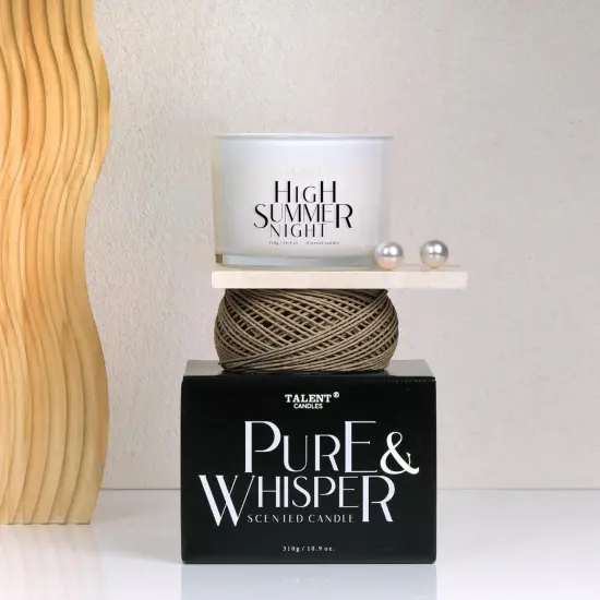 Scented Candles for Home - Large 3 Wick Jar Candles - Natural Soy Wax Candles Gifts for Women & Men - Aromatherapy Aesthetic Candles {3}