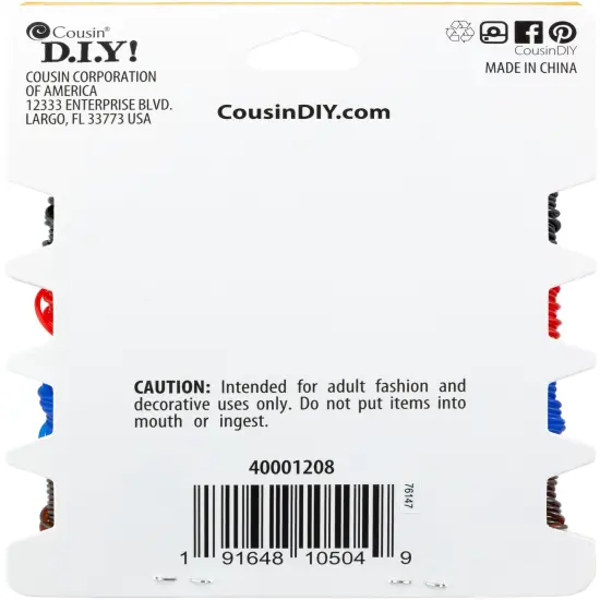 CousinDIY Cording Assortment-Jewel Tones {4}