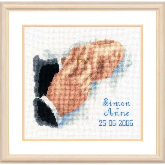 VervacoWith Ring Counted Cross-Stitch Kit Multi {1}