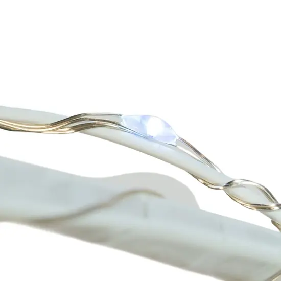 Kurt Adler 6-Foot Winter White Twig Tree and 1300 Cool White Fairy LED Lights {2}