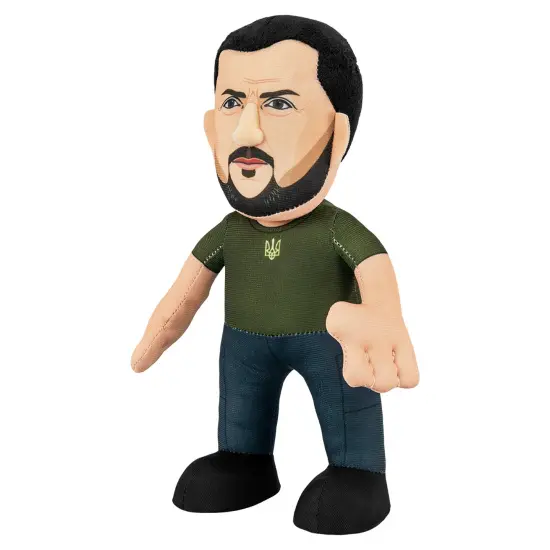 Bleacher Creatures Historical President Volodymyr Zelenskyy 10" Plush Figure {3}