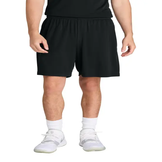 Sport-Tek&reg; PosiCharge Competitor 7&rdquo; Pocketed Short Black {1}