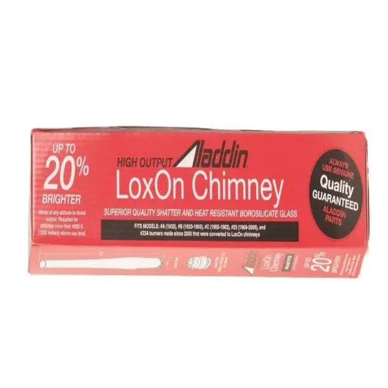 Aladdin MAXbrite Heel-less Lamp Chimney {4}