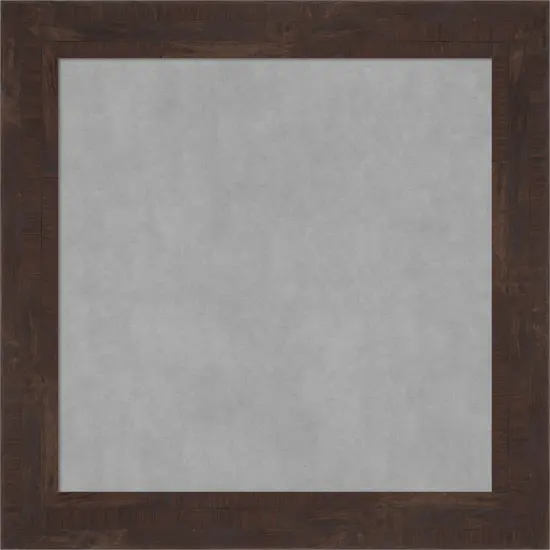 Fresco Wood Framed Magnetic Board Fresco Dark Walnut {7}