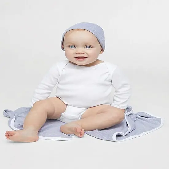 Rabbit Skins&reg; Infant Premium Jersey Blanket White {4}