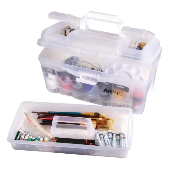 ArtBin Twin Top Art Tote-Black {5}