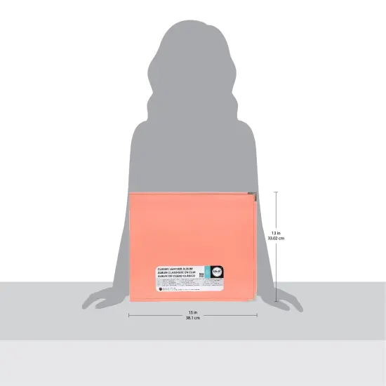 We R Classic Leather D-Ring Album 12"X12" {7}