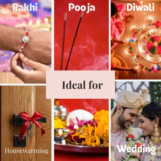 Steel Pompom Ganesha Decorated Pooja Thali Handmade Aarti Rituals Platter Festival Haldi Kumkum Thali Puja Teej Diwali Wedding Engagement Plate Decorations - Housewarming Gift Yellow {7}