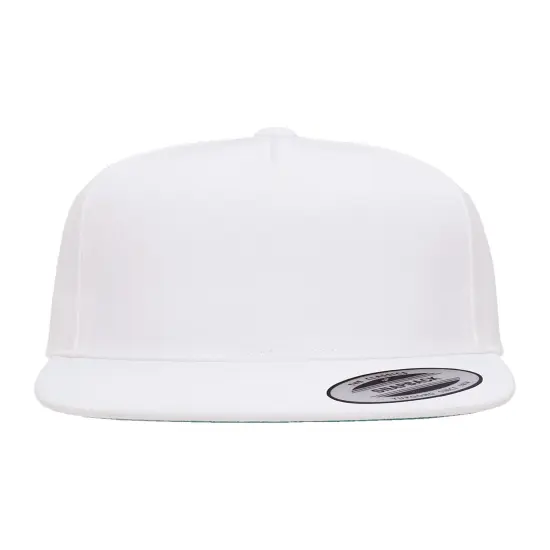 YP Classics&reg; Adult Flat Visor Snapback Cap DARK GREY {3}