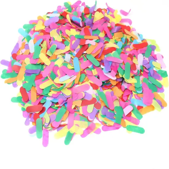 50g Colorful Paper Confetti Tissue Sprinkle Confetti Cute Multicolor Table Confetti Party Decoration Confetti for Wedding, Birthday, Baby Shower, Party, Photoshoot, etc {2}