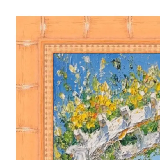 Natural Wood Bamboo Picture Frame 17x25 frame {3}