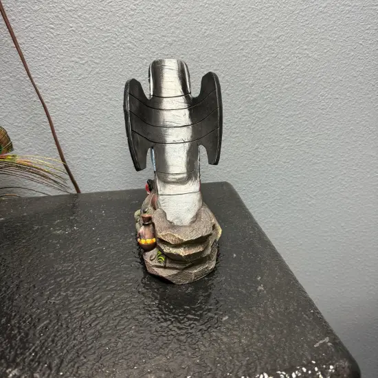 Indian Totem Wine Bottle Holder Statue {5}