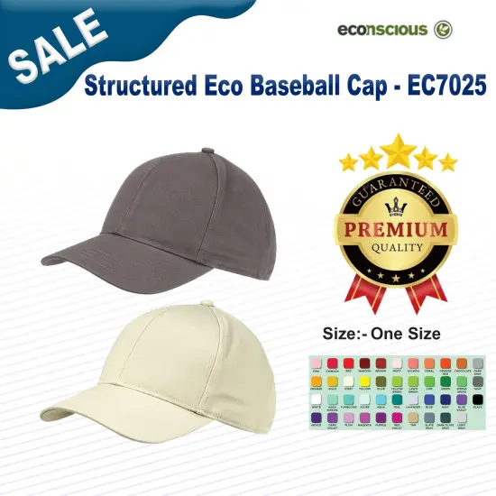 econscious&reg; Structured Eco Baseball Cap PACIFIC {2}