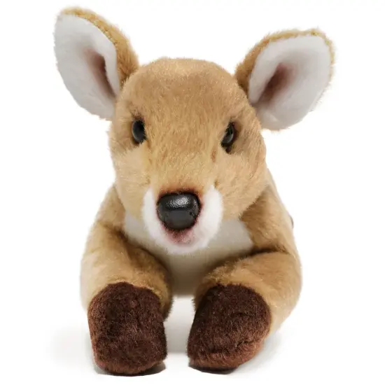 Bearington Lil' Ember Small Plush Stuffed Animal Fawn, Deer 9 inches, For Ages 3-14 Brown {1}