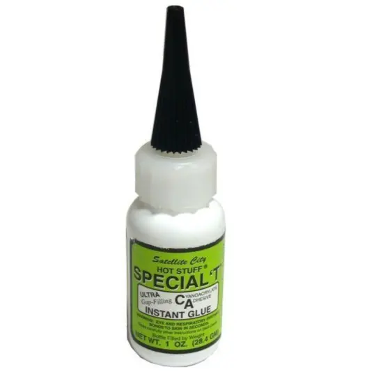 Hot Stuff Special 'T' Instant Clear Invisible Glue 1oz {2}