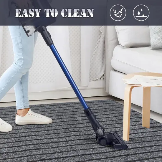 Runner Rug 2ft x 6ft Outdoor Indoor Runner Rugs with Rubber Backing Washable Rug Runner Carpet for Hallway Entryway Kitchen Bathroom Laundry Room Balcony Garage Patio {3}