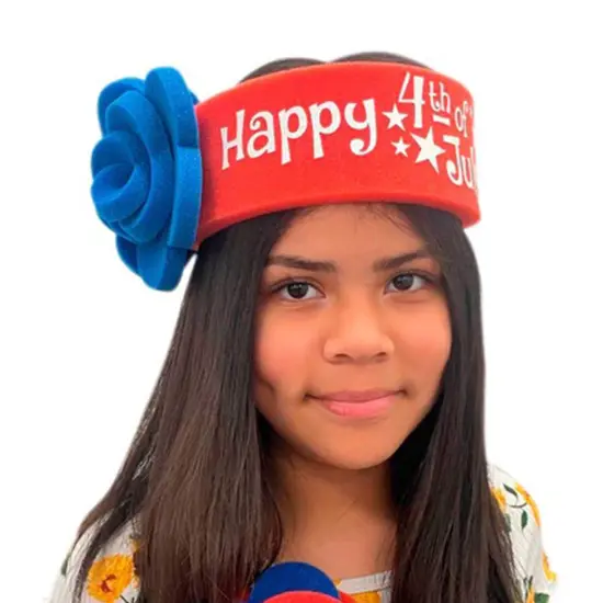 4th of July Headband Patriotic & Festive Party Accessory {2}