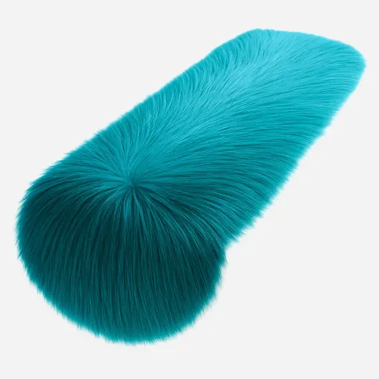 FabricLA Faux Fur Table Runner &ndash; Fluffy Snow Christmas Table Runner | Various Colors {2}