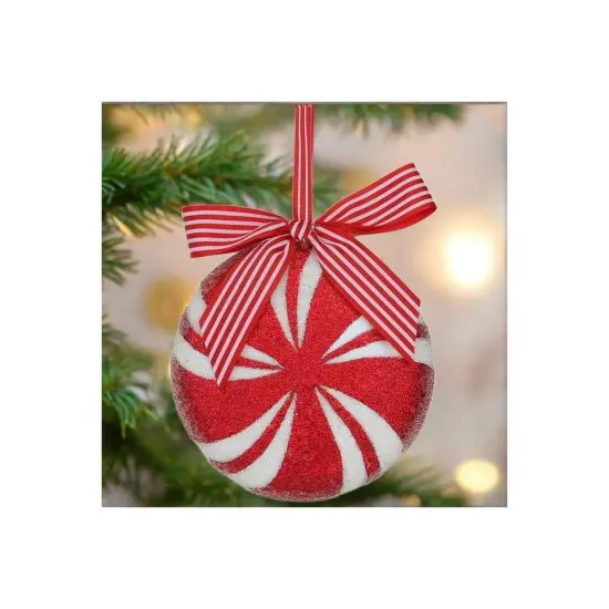 5.5" Peppermint Ornament {3}