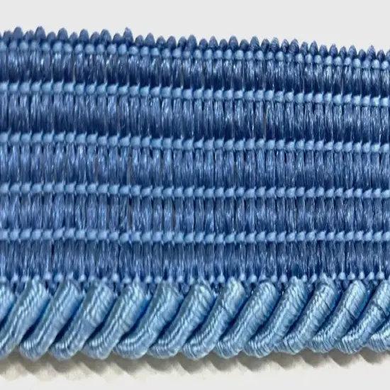 Twist Cord with Lip Piping Trimming - 8 Yards- Many Colors Available! Antique blue {1}