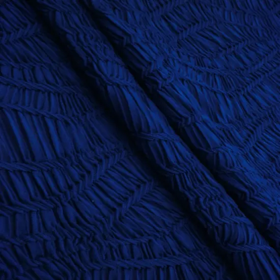 1 Yard Dusk Knit Jacquard Fabric Stretch Polyester Spandex 58/60 Inches Wide NAVY {2}