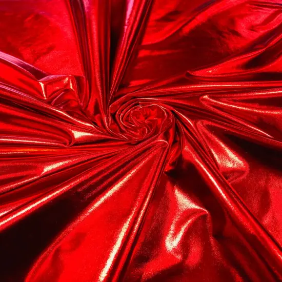 1 Yard Shiny Metallic Foil Lame Spandex Fabric Stretch Activewear Material 58-60 inches width Black {2}