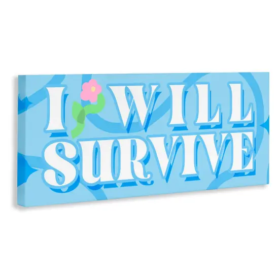 Stupell Industries Groovy I Will Survive Canvas, design by Lil' Rue {3}