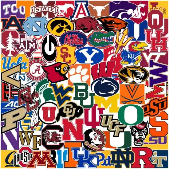 70 pcs Sports Stickers Pack,Sports Decals for Phone Bottle Helmet Skateboard Etc.Waterproof Self-Adhesive Decals. {1}