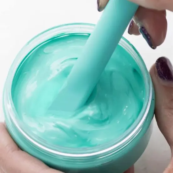 JAJADO 8 Packs Screen Printing Squeegee Chalk Paste Tool Set, Self Adhesive Stencils Rubber Squeegee Mini Squeegee, Rubber Paint Stir Sticks for Chalk Paste Paint or Ink for Silk Screen Stencils {5}