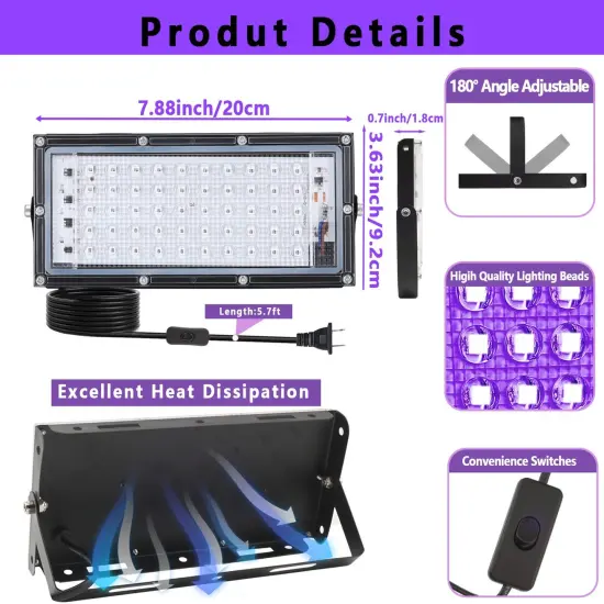 Exposure Unit for Screen Printing, 25W LED UV Screen Printing Exposure Light for Screen Printing Kit, Photo Emulsion and Cyanotypes {5}