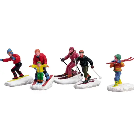 Winter Fun Figurines, Set Of 5 - Lemax {1}