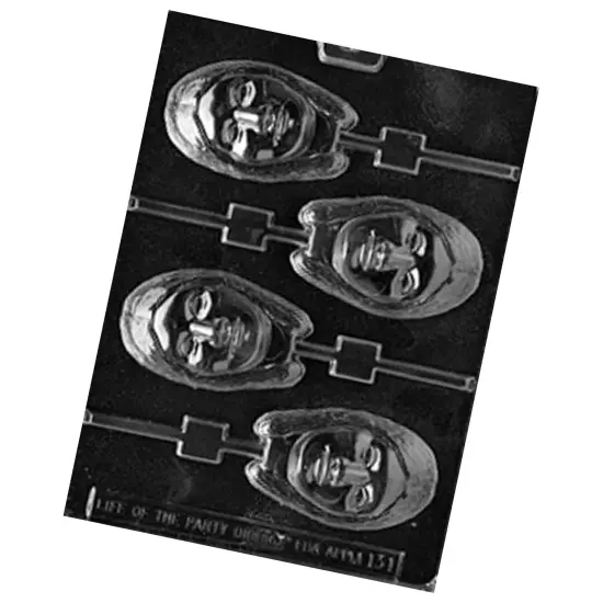 Indian Girl Lolly Chocolate Mold/3-1/2" x 2-1/8" x 3/4" {2}