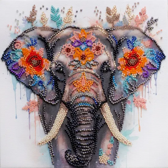 Mid-sized Bead Embroidery kit - Secrets of the east {1}