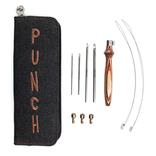 KnitPro Punch Needle Art Kit-The Earthy Kit {1}